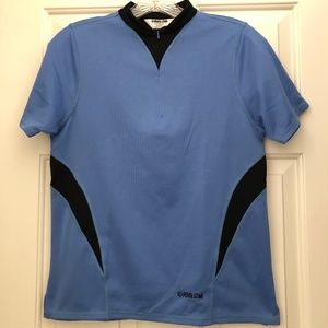 Women's Cycling Jersey, Pearl Izumi, Like NEW!! Size Med. Blue/Black trim